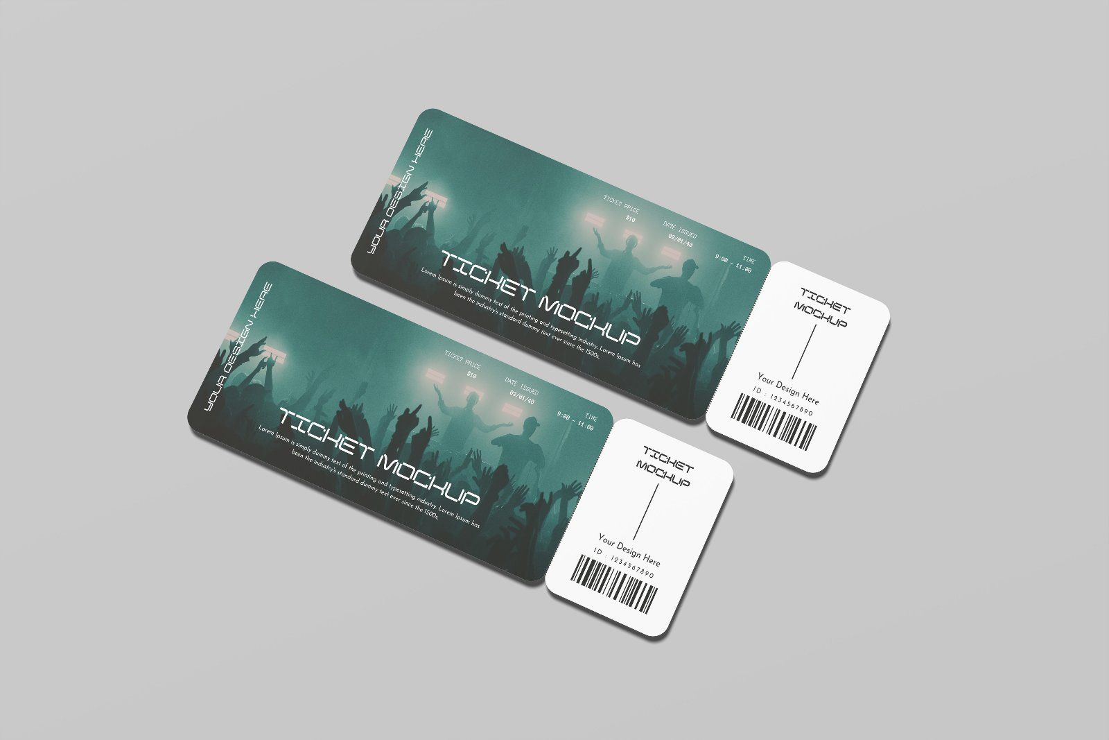 Ticket Mockup