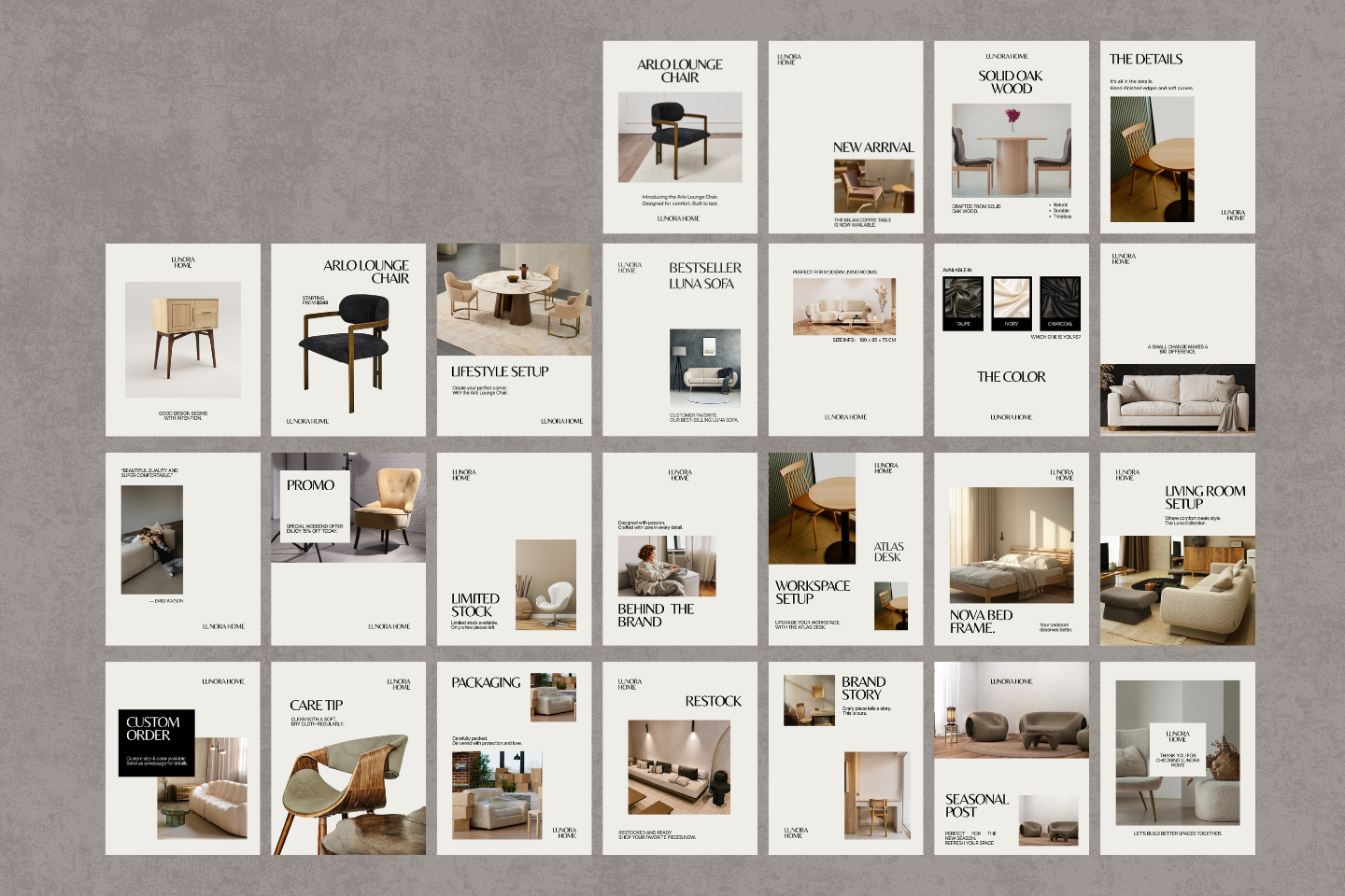 LUNORA — Editorial Furniture IG Kit — image 7