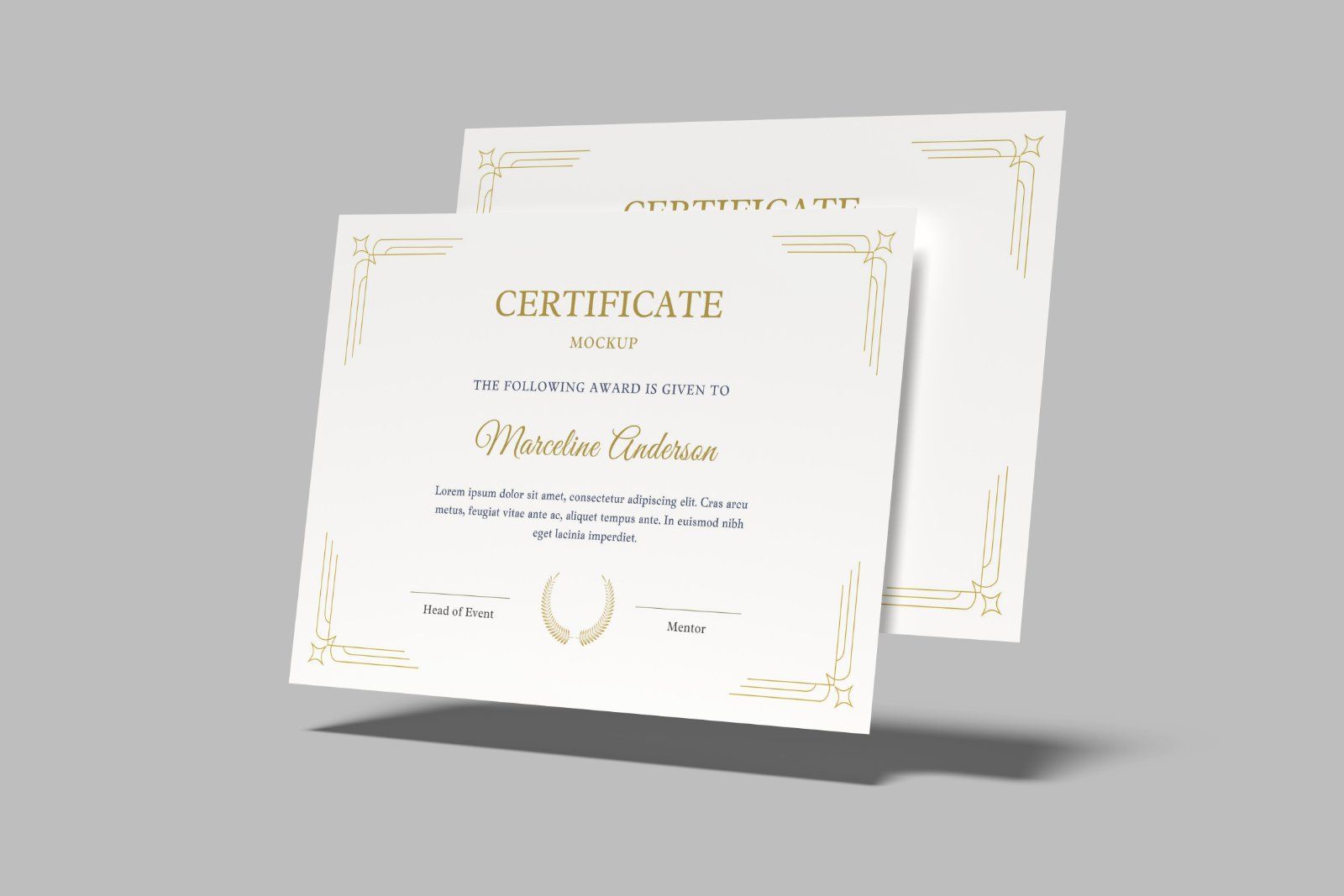 Certificate Mockup — image 7
