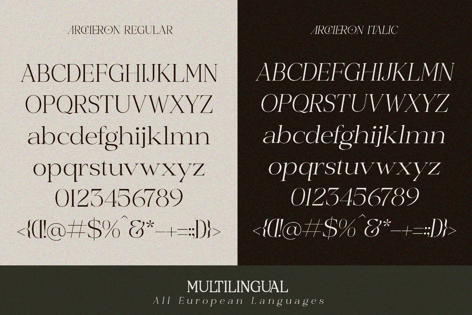 Great Archeon - Elegant Sans Serif Font