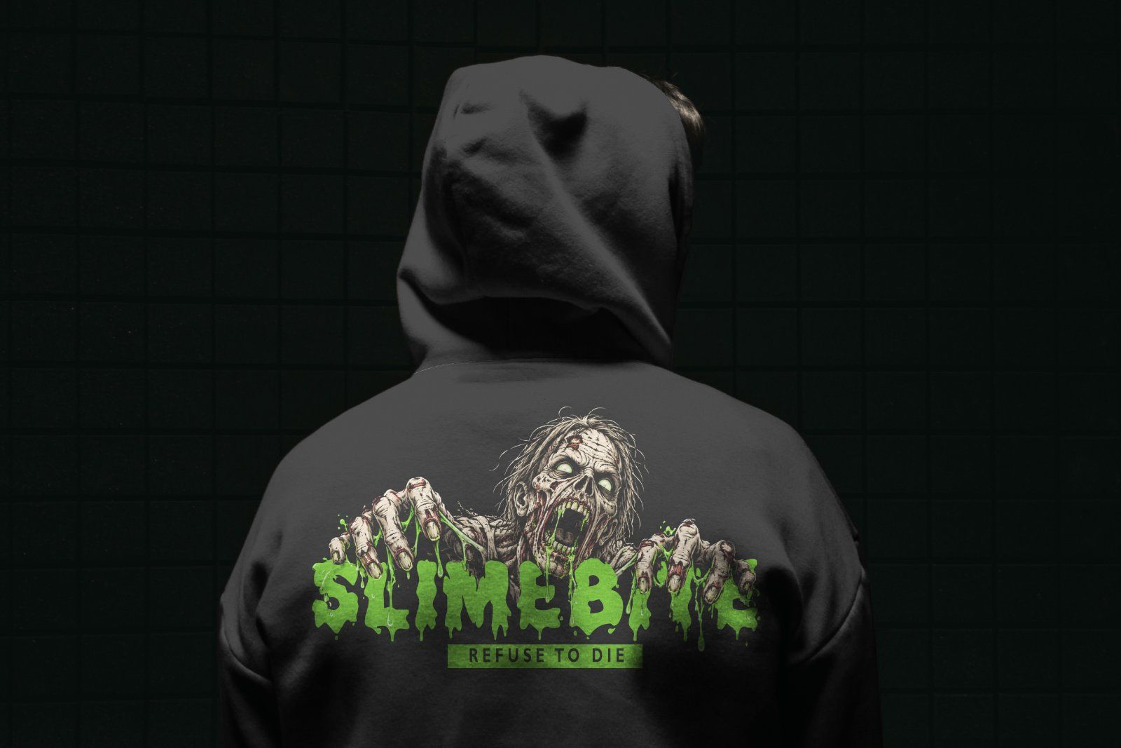 Dripping Slime Font Slimebite | Creepy Halloween Typeface — image 7