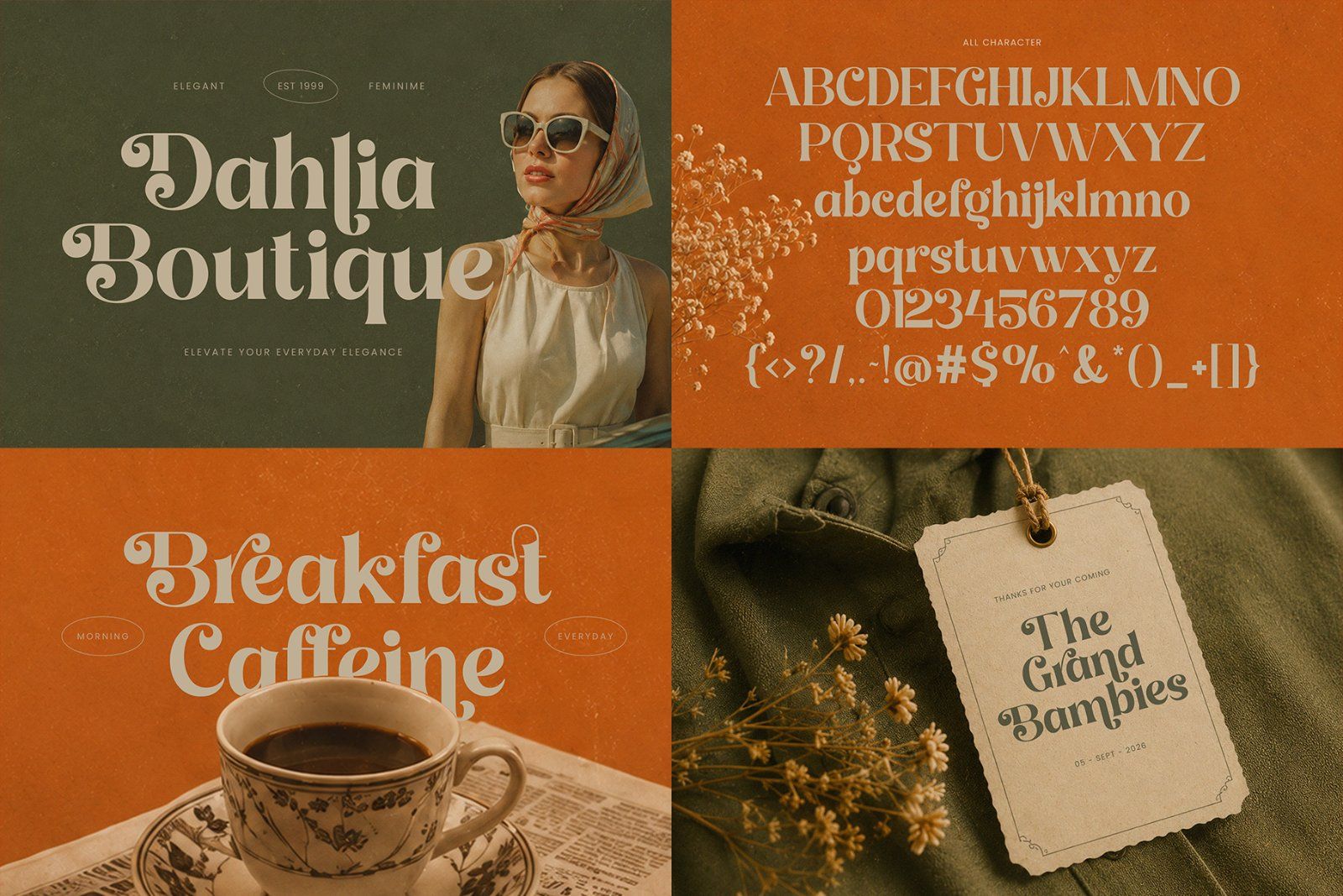 Elegant Serif Bundles | Minimalist Typeface Pack — image 7