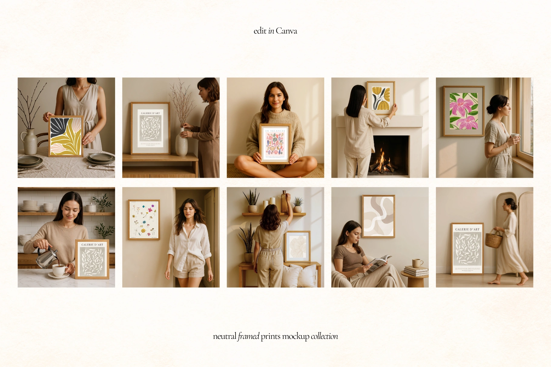 50 Frame Mockups for Canva — image 8