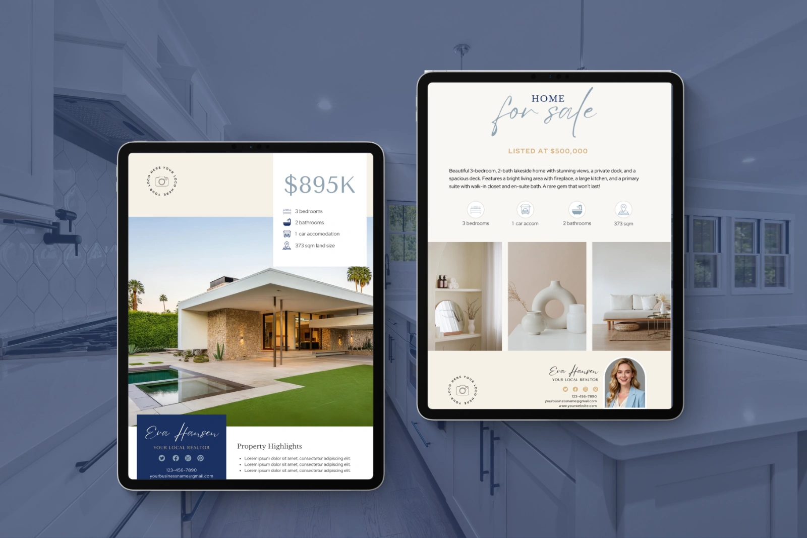 10 Real Estate Flyer Canva Templates — image 7