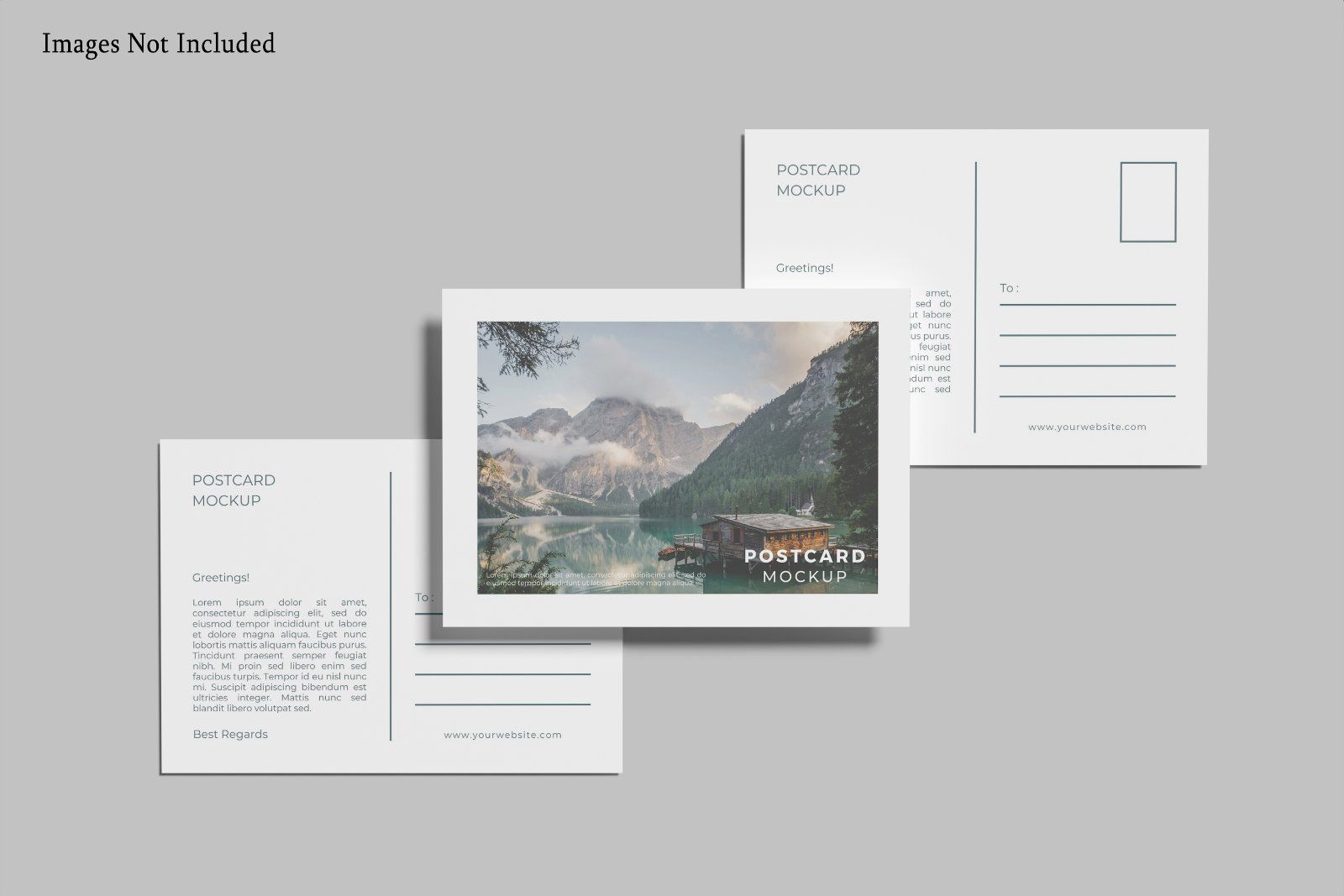 Postcard Mockup — image 7