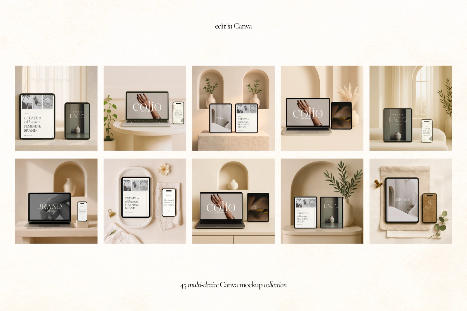 45 Multi Device Canva Mockups — image 7