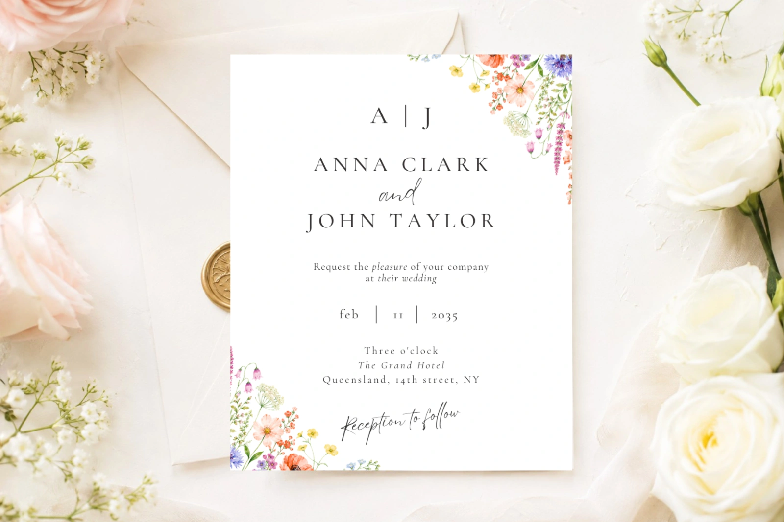 Floral Wedding Bundle for Canva — image 7
