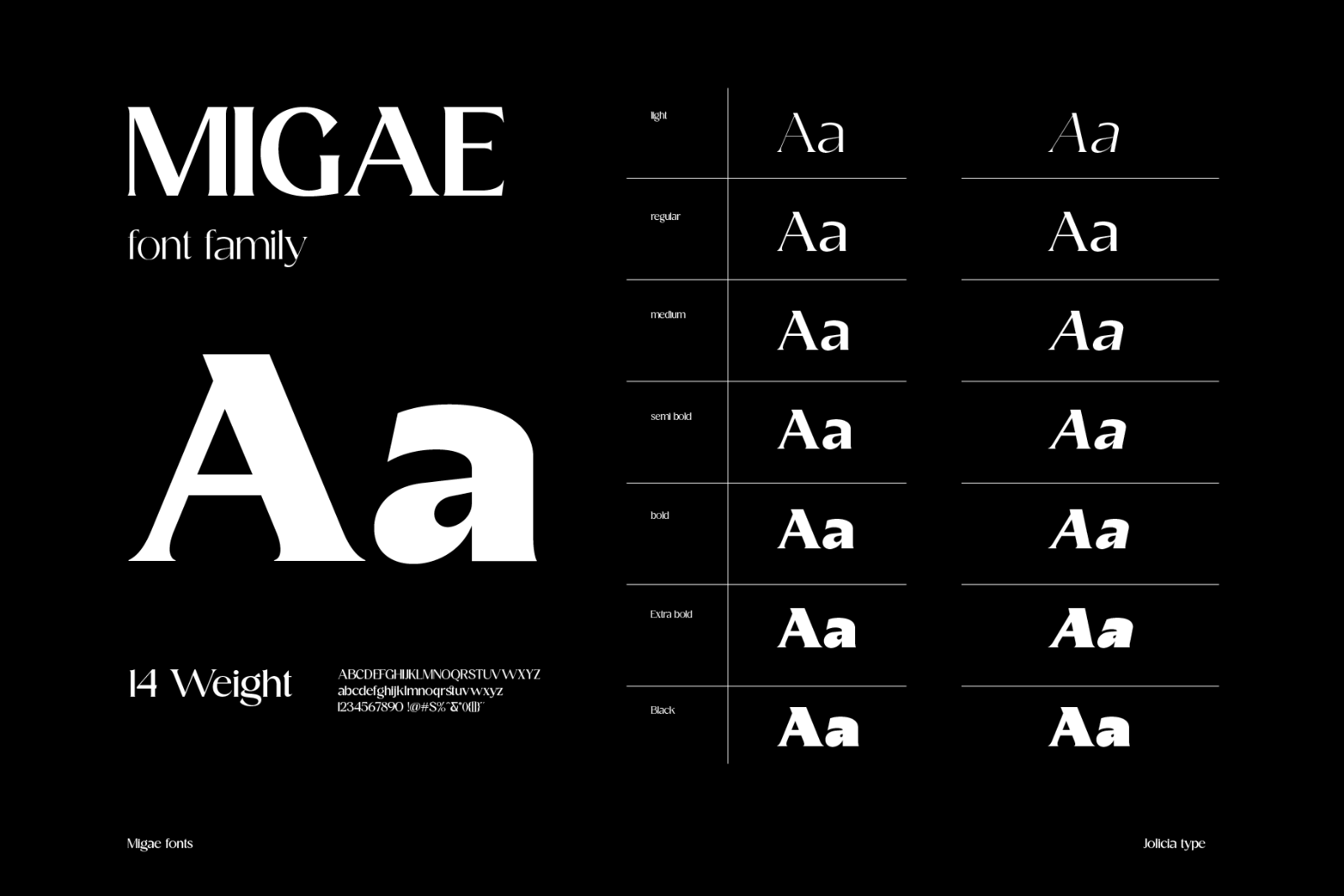 Migae | Display Font — image 8