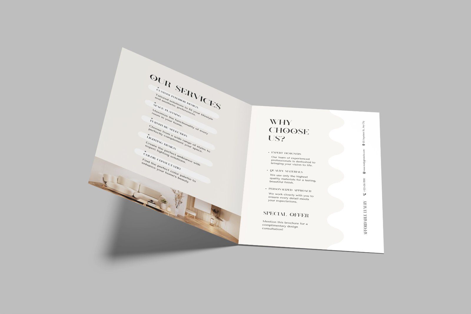 Bifold Brochure Mockup — image 7
