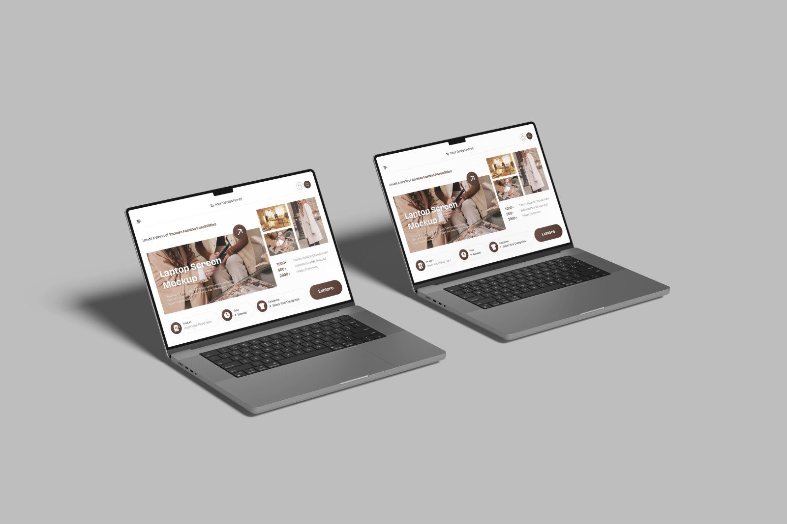 Laptop Mockup — image 8