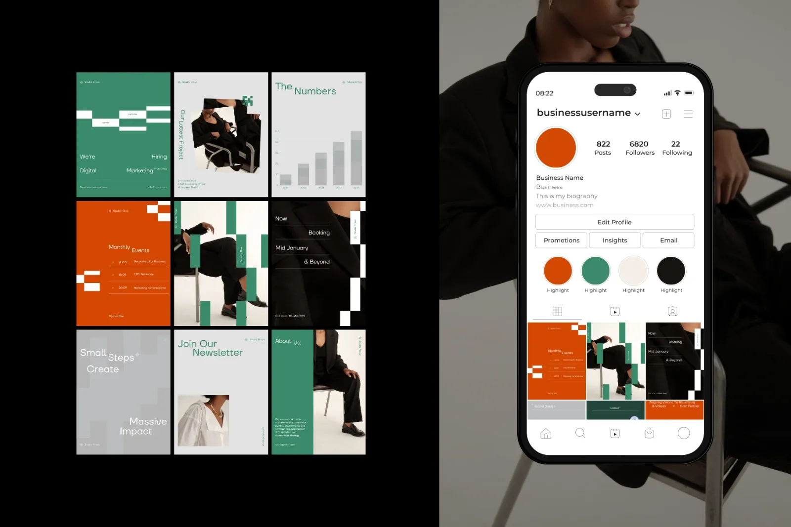 Minimalist Social Media Kit Business — image 7