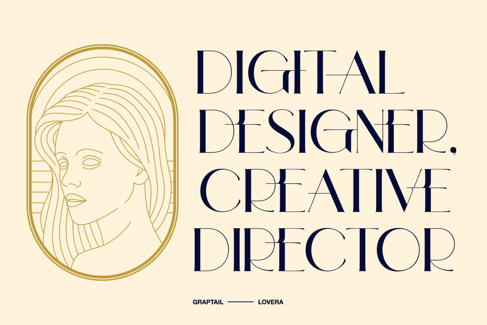 Lovera - Art Deco Typeface — image 7