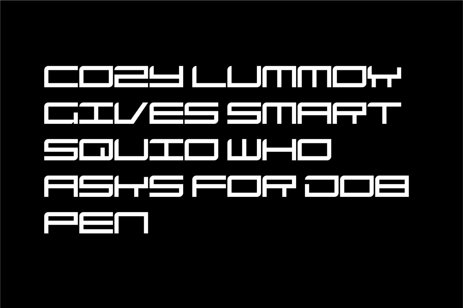 Guds - Futuristic Display Font — image 8
