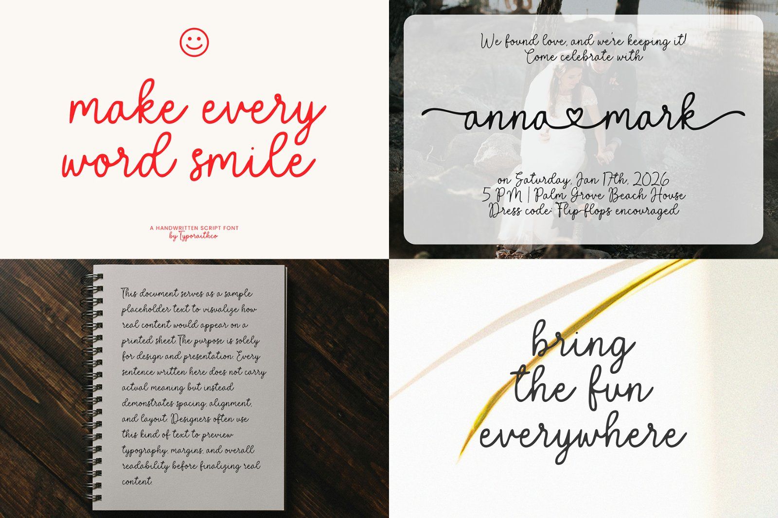 Elegant Font Bundle