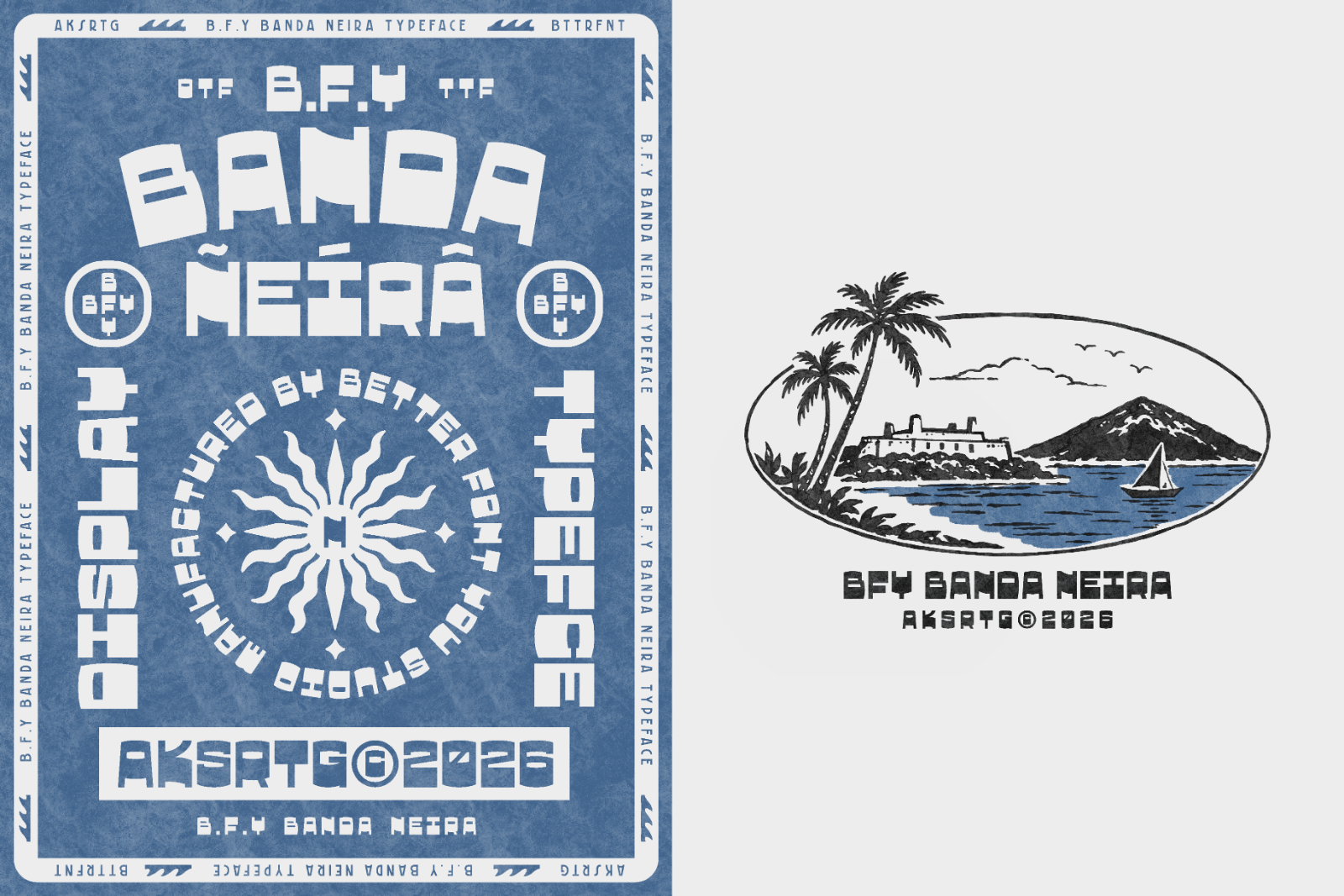BFY Banda Neira - Retro Display Font — image 7