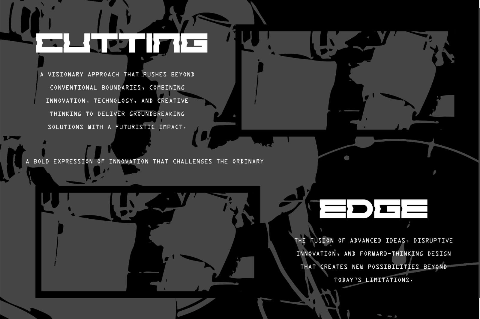 Fegand - Futuristic Display Font — image 7