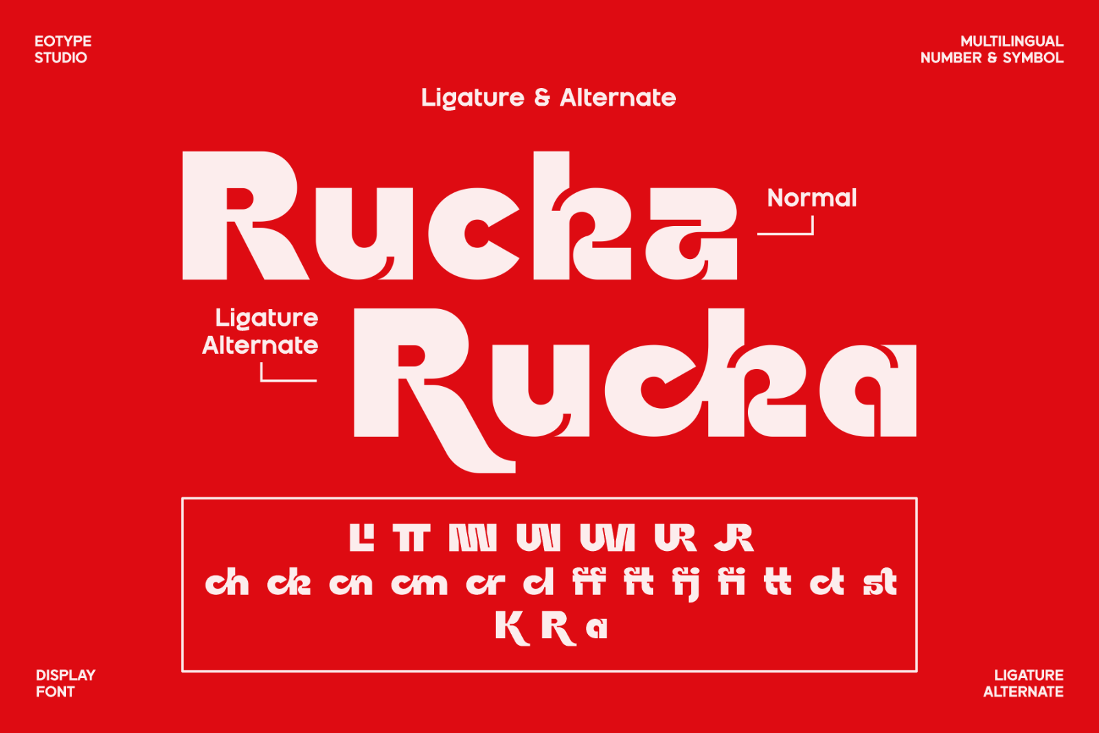 Rucka Display Typeface — image 7