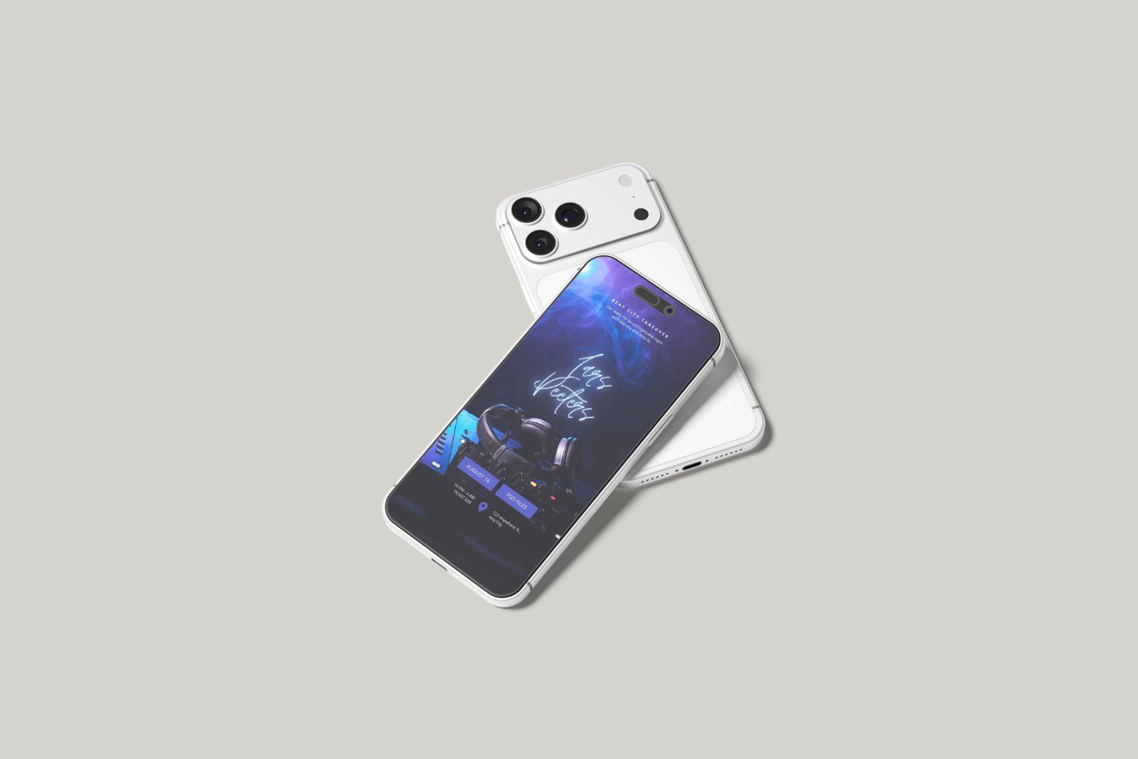 Smartphone Screen Mockup