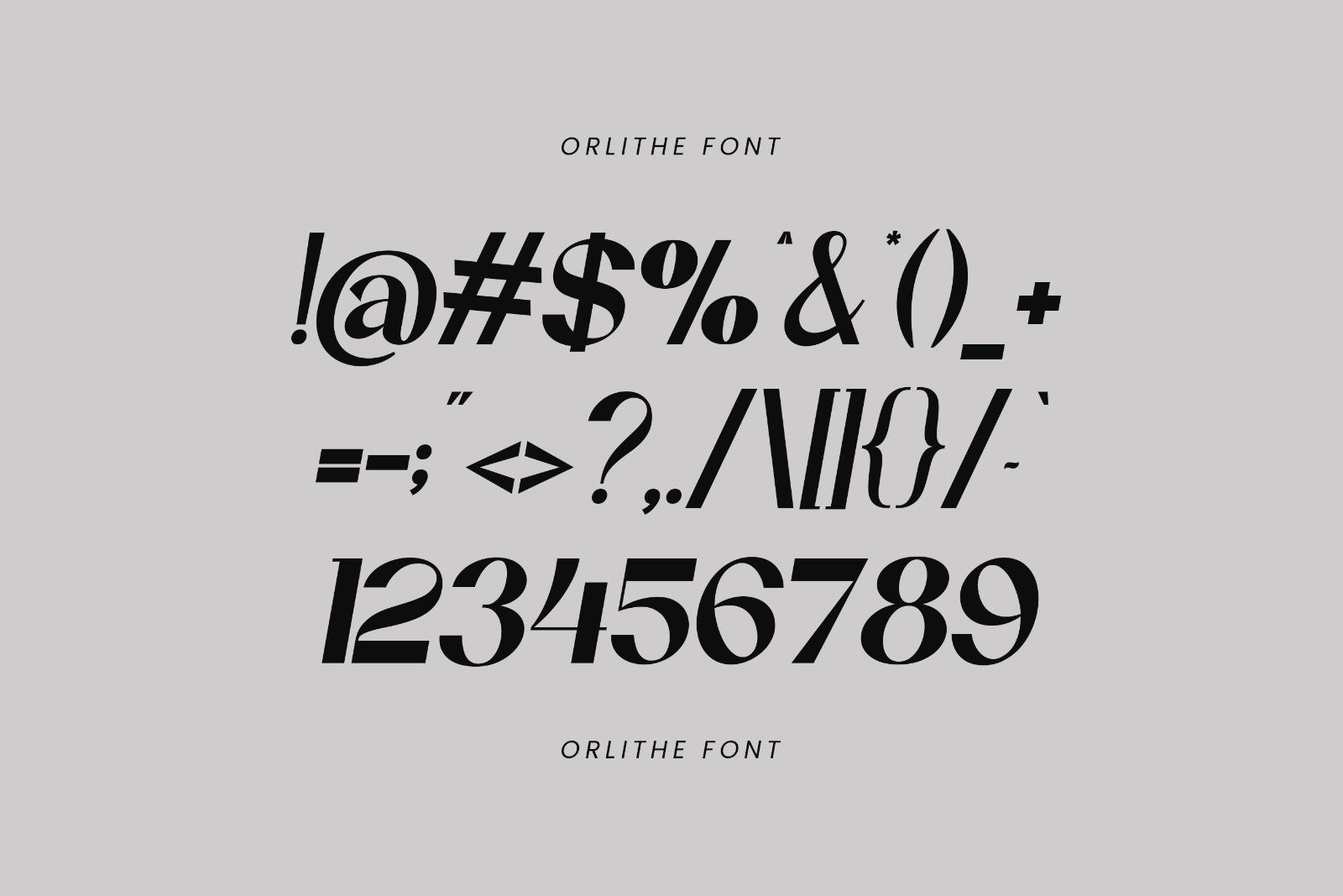 Orlithe | Elegant Modern Sans Serif Font