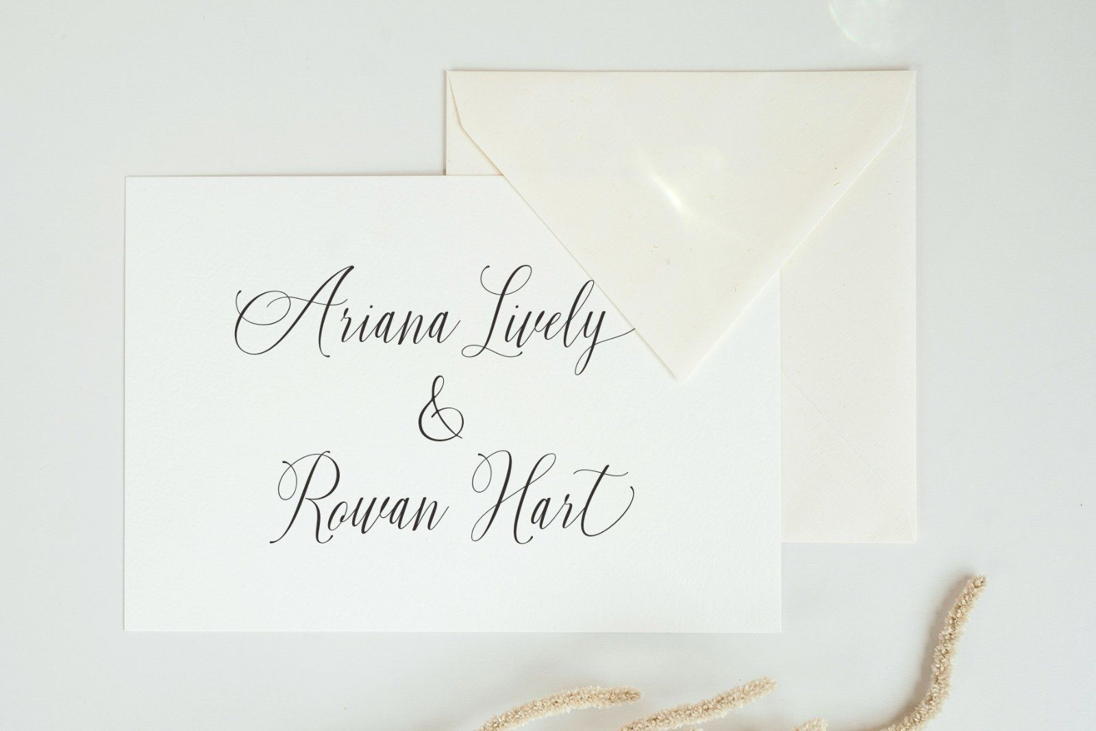 Calistra | Wedding Calligraphy Font