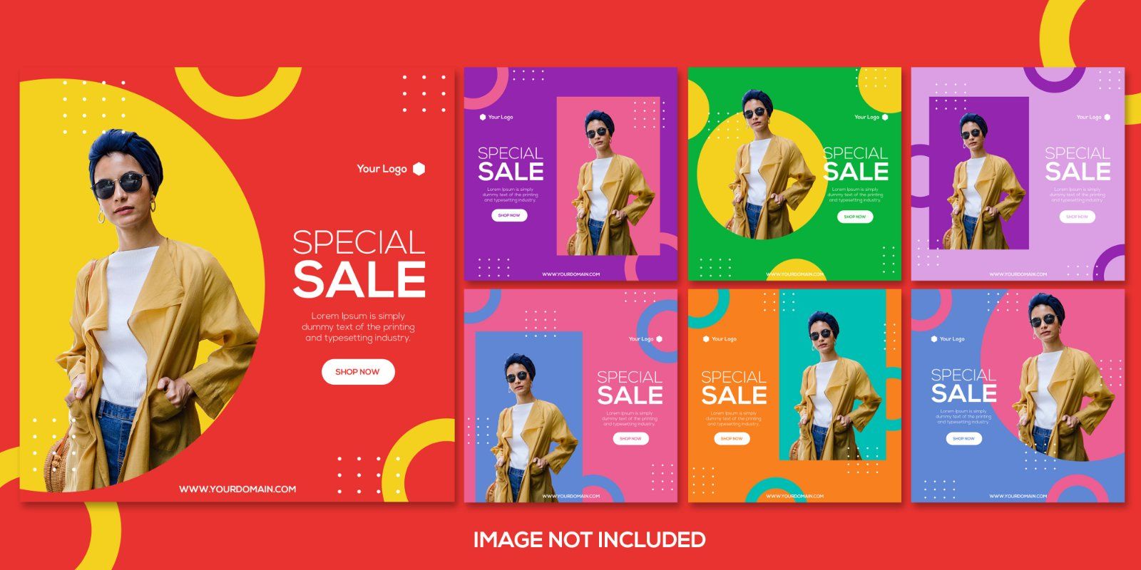 fashion-sale-instagram-post-template-collection — image 1