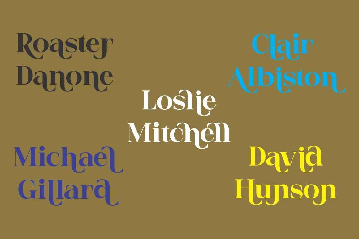 Audie serif