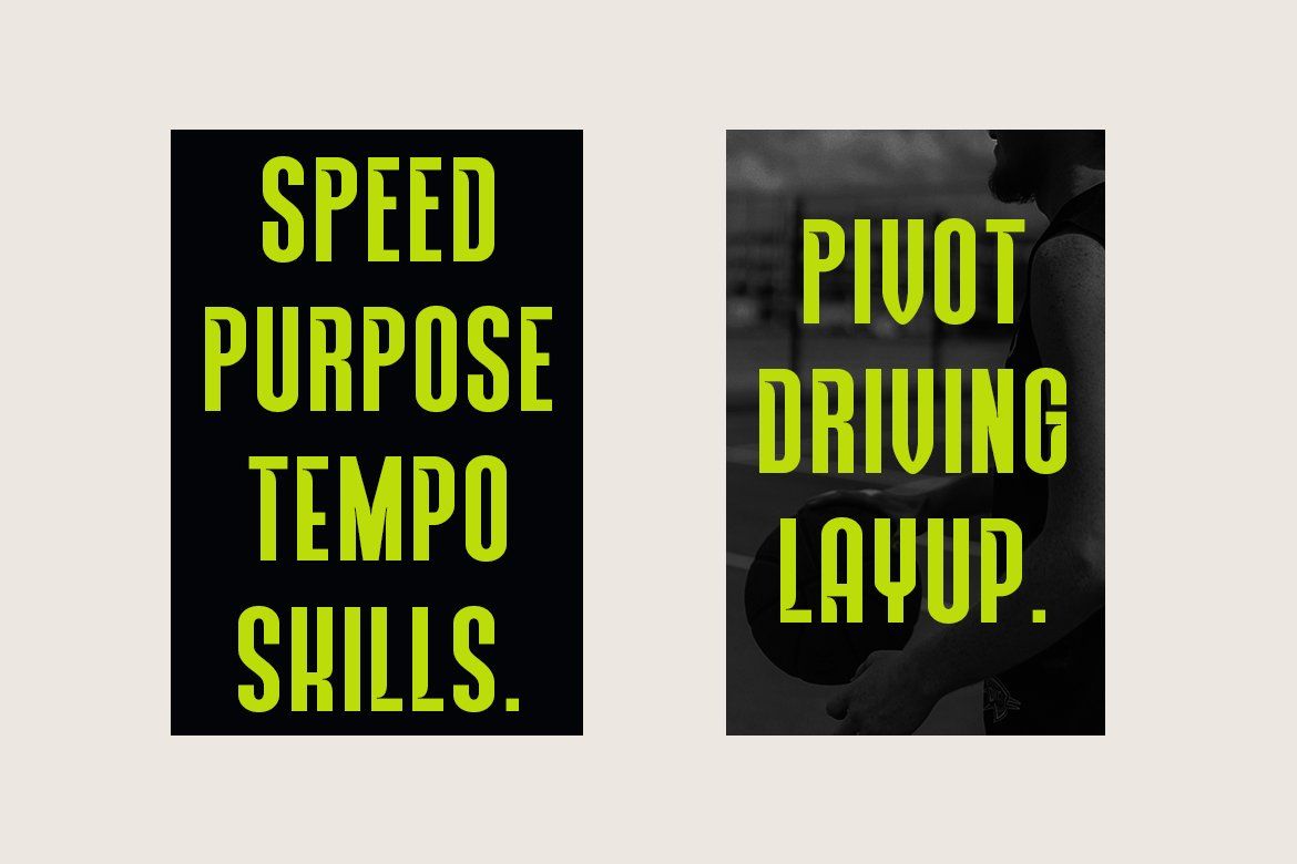 NEXORA - A Modern Condensed Display Font Family