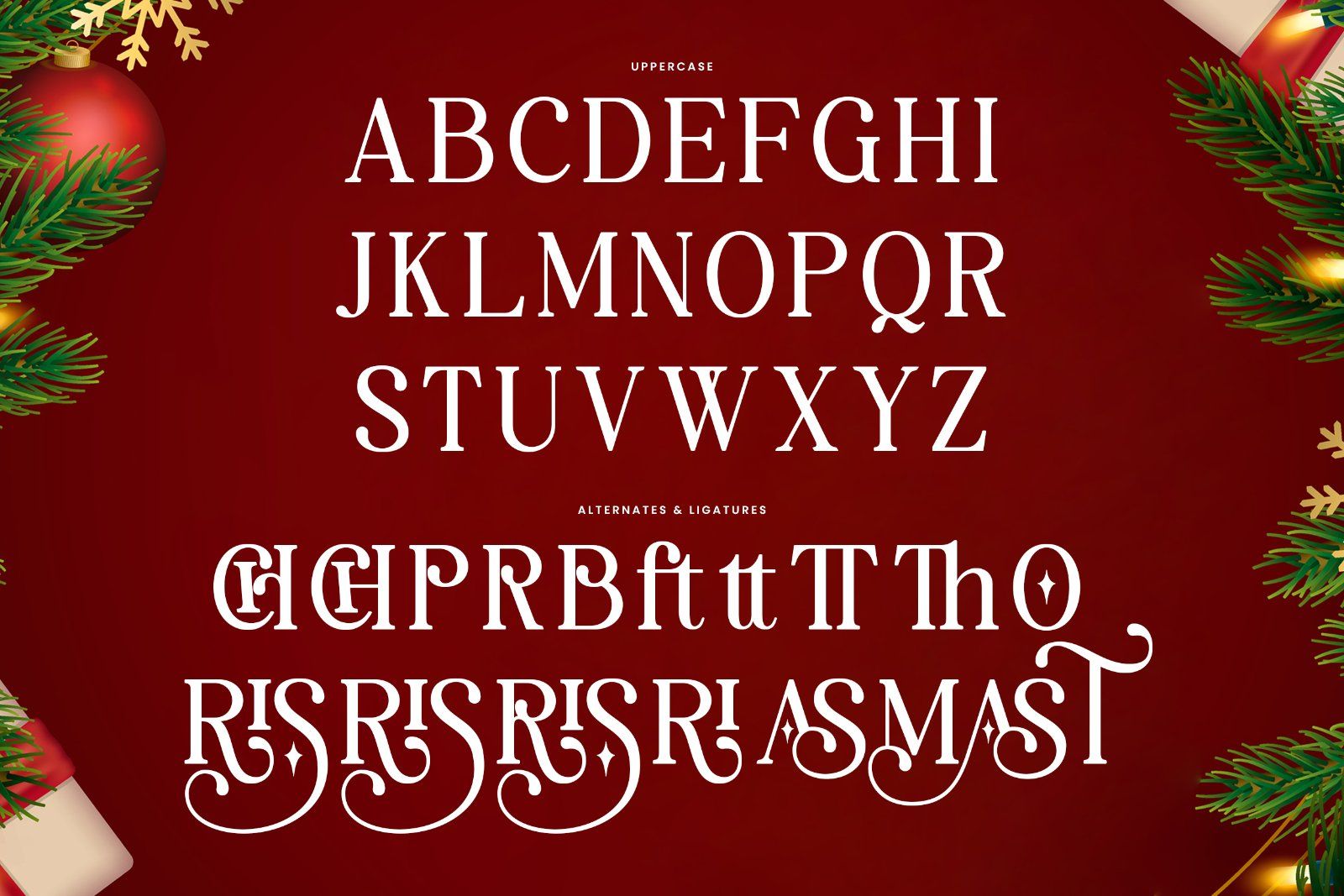 Christmas – Elegant Holiday Serif