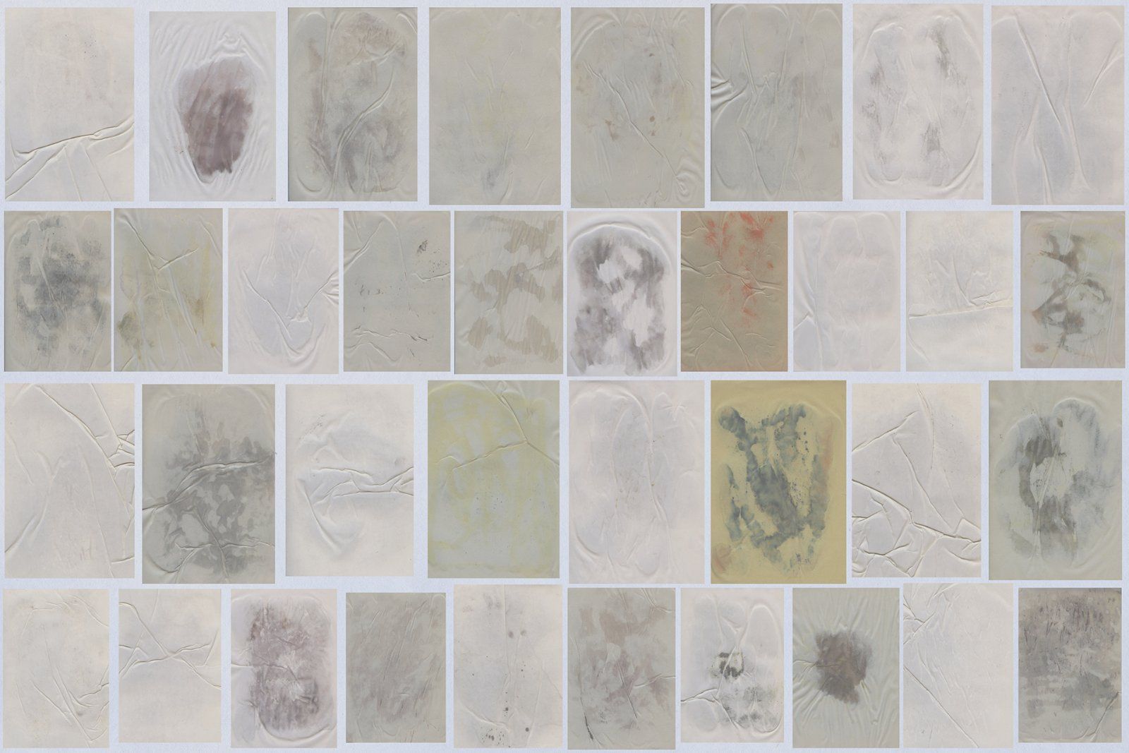 Glued paper texture pack