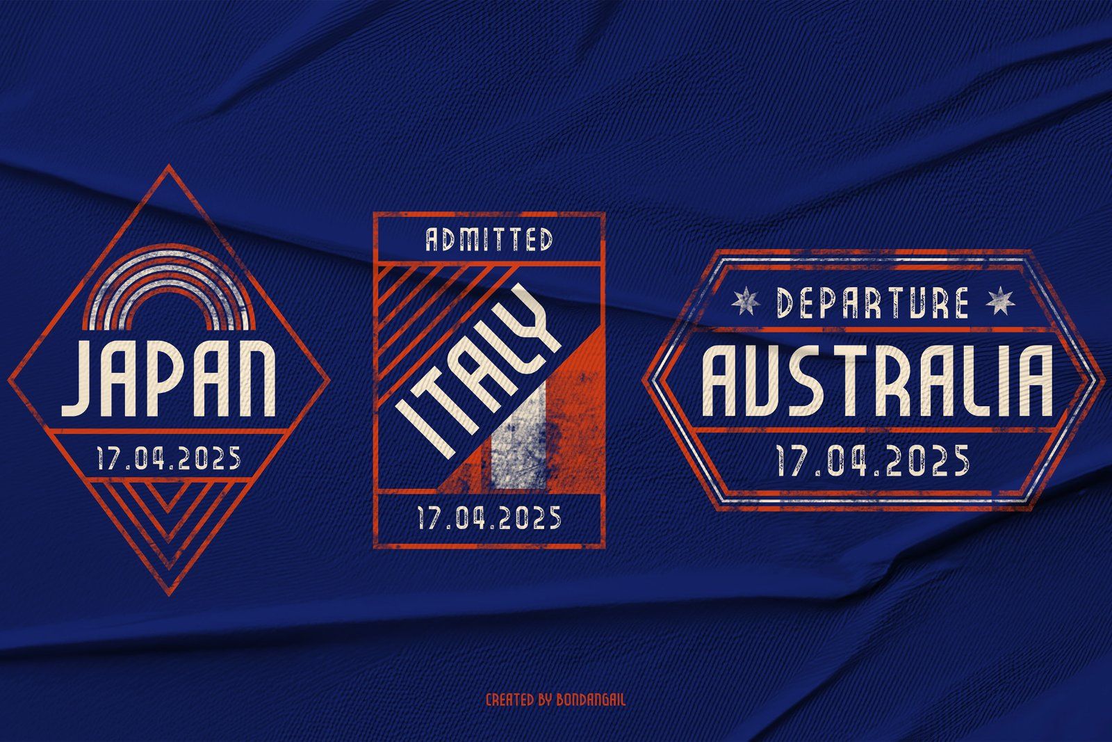 Goracero | Modern Badge Font