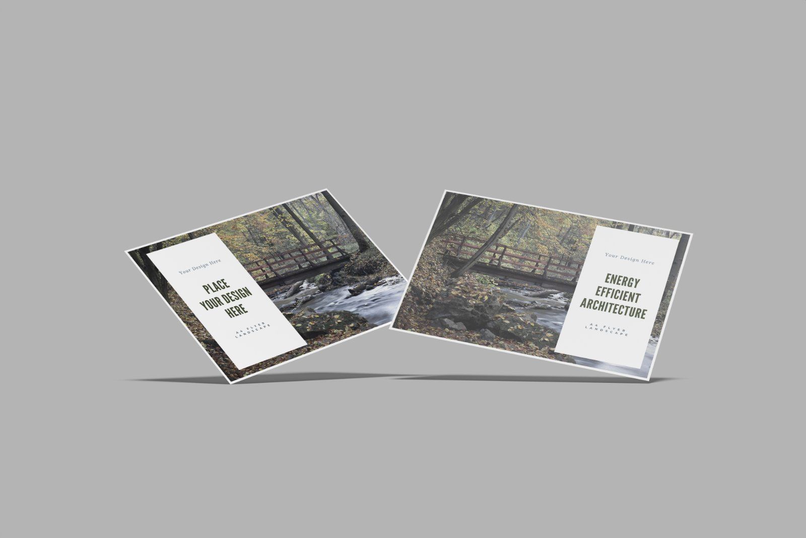 A4 Landscape Mockup