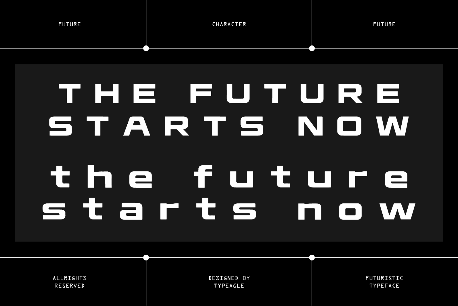 Newbron - Futuristic Display Font — image 8