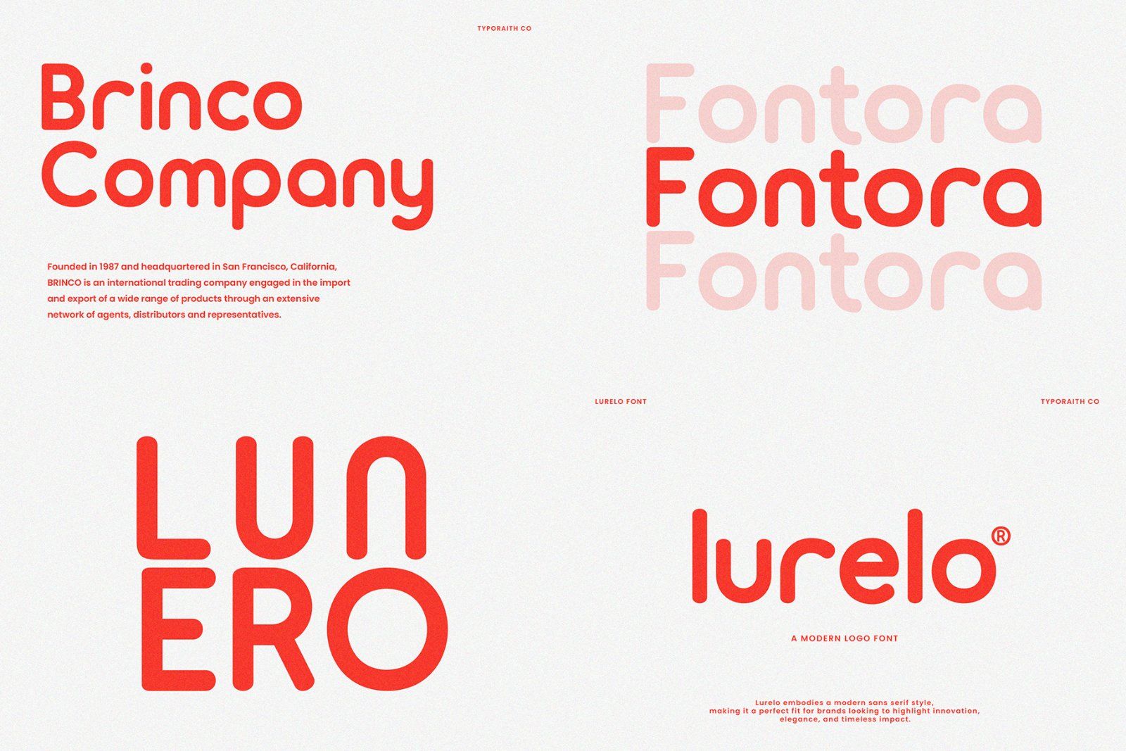 Display Font Bundle