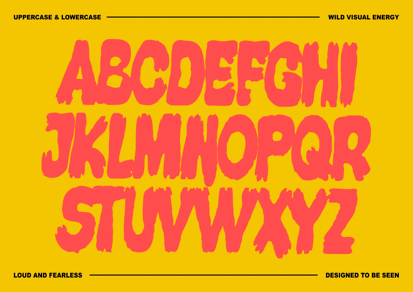 Secoy Xecore - Font Decorative Display Bold — image 8