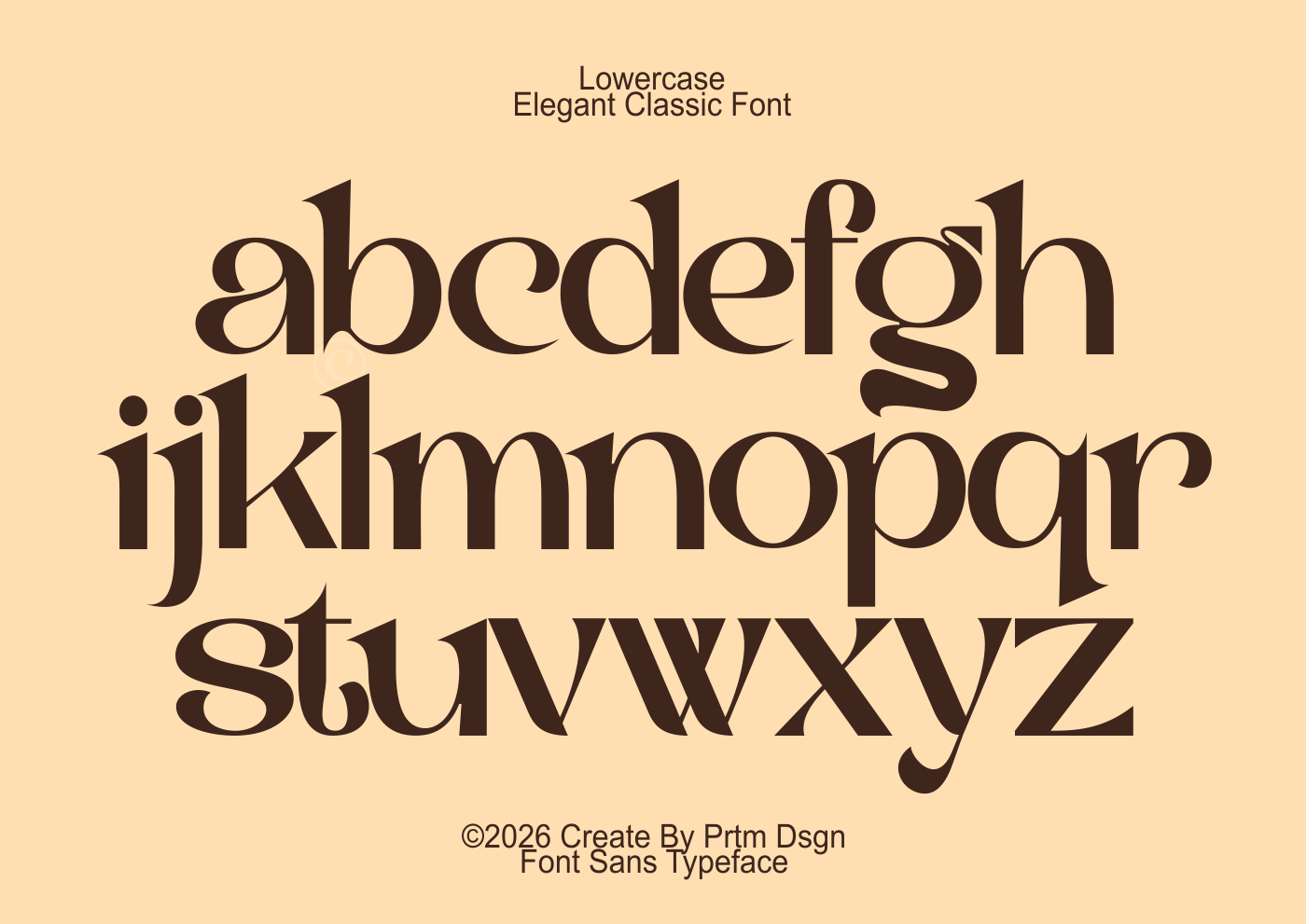 GIMEC - Font Sans Modern Luxury Elegant