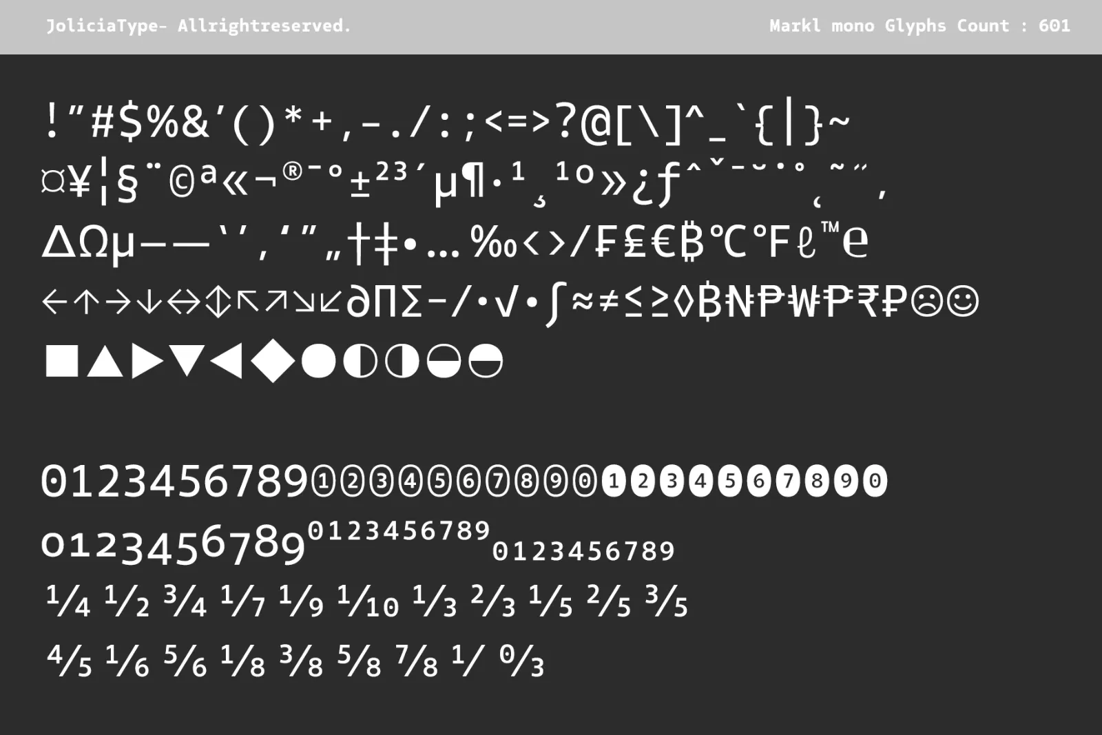 Markl Mono | Monospaced Font — image 8