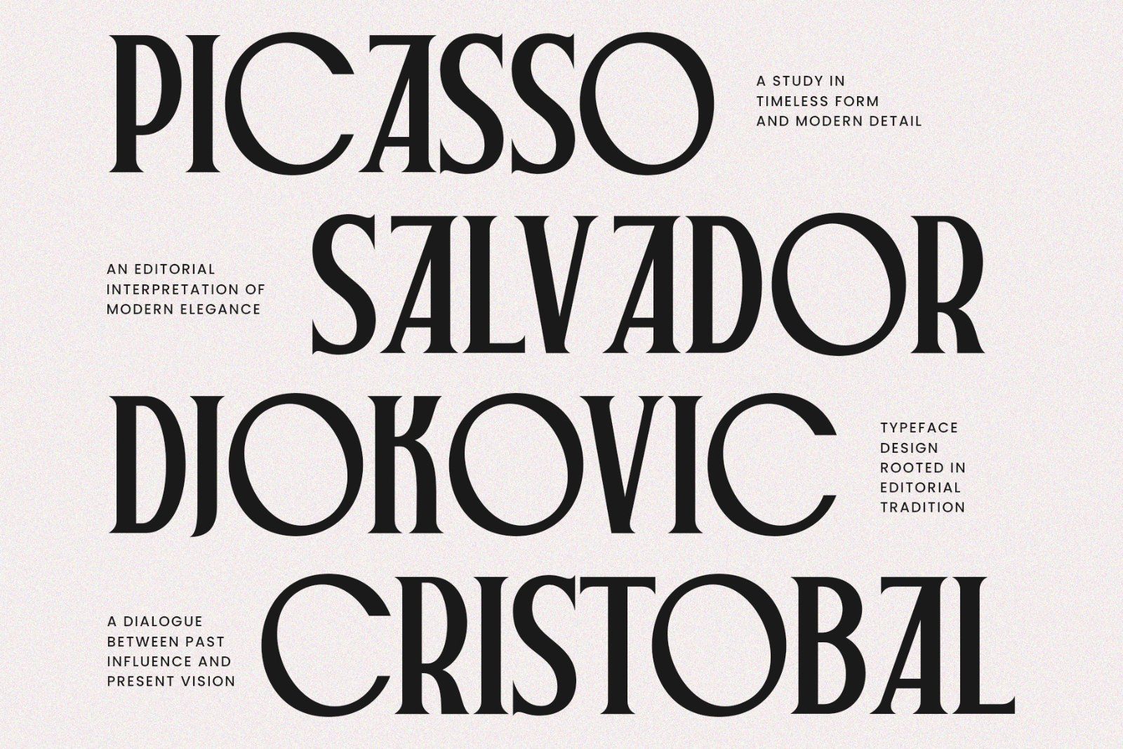 French Macchiola | Vintage Display Serif