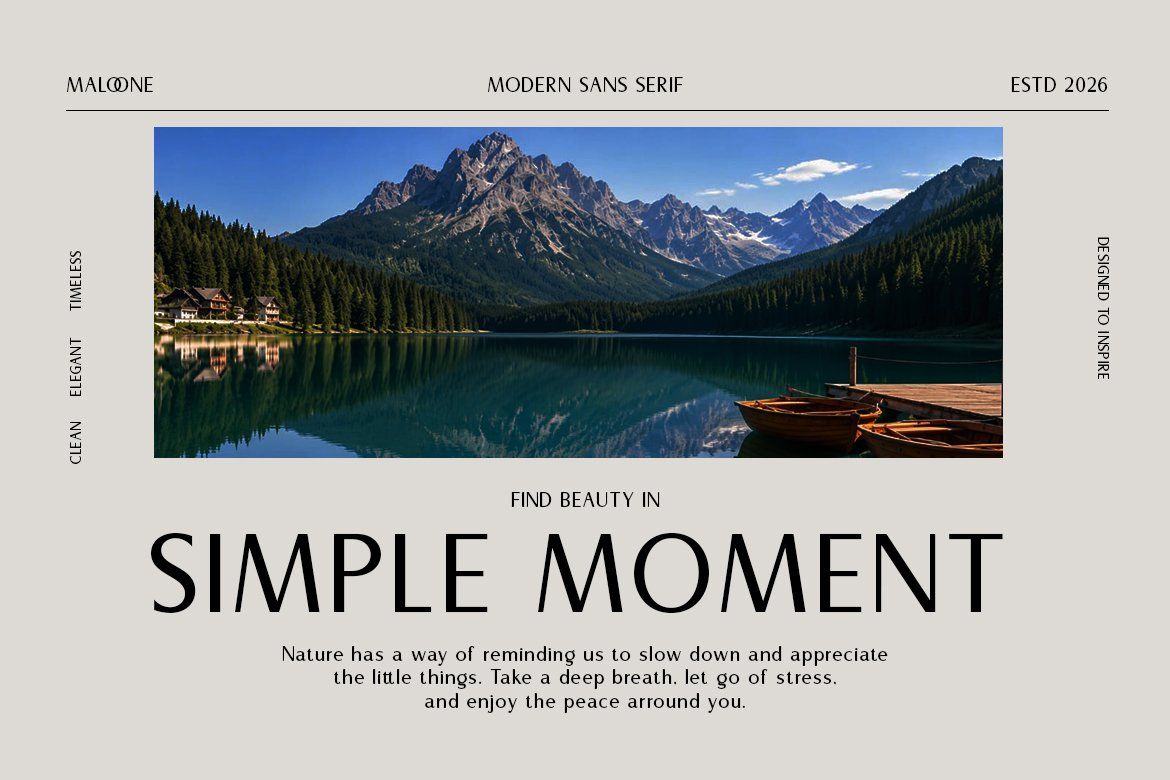 Maloone – Modern Sans Serif Font — image 8