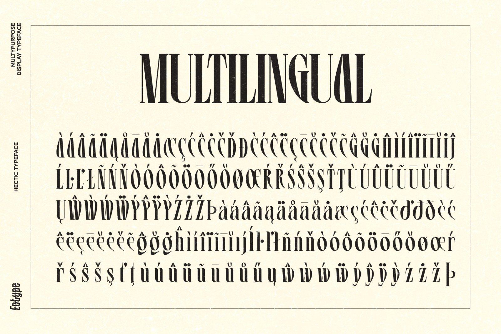 Hectic Font