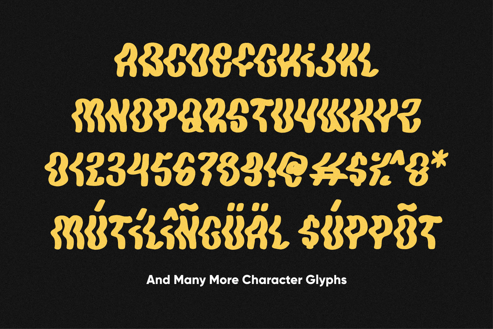 SUPER NINETY - WAVES FONT