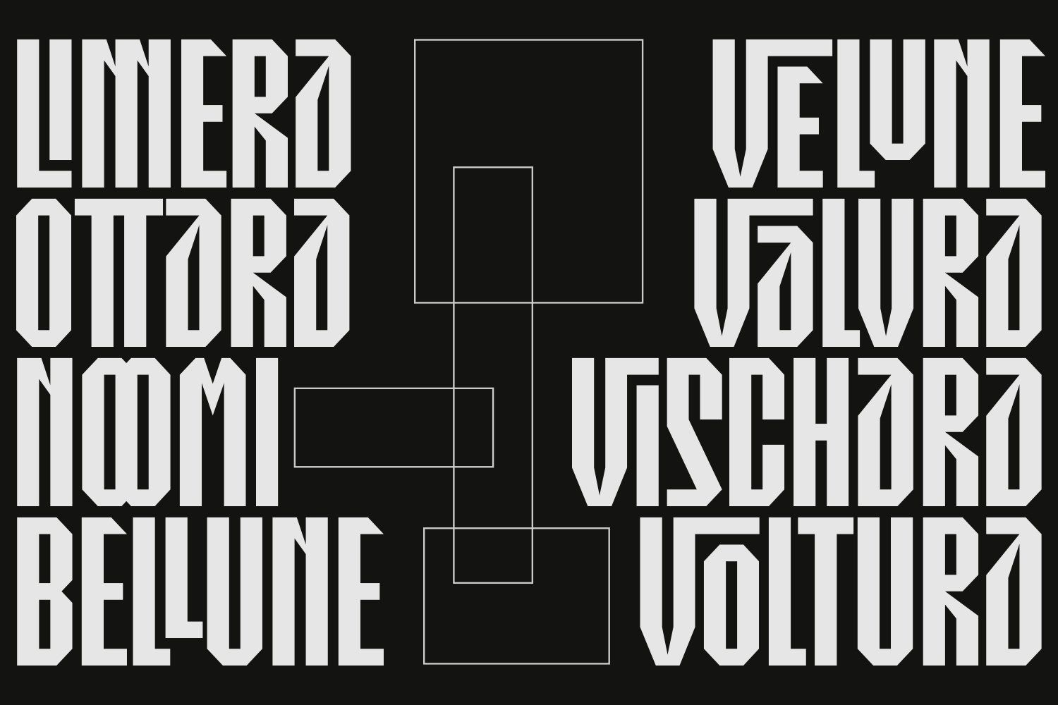 Vanta Typeface