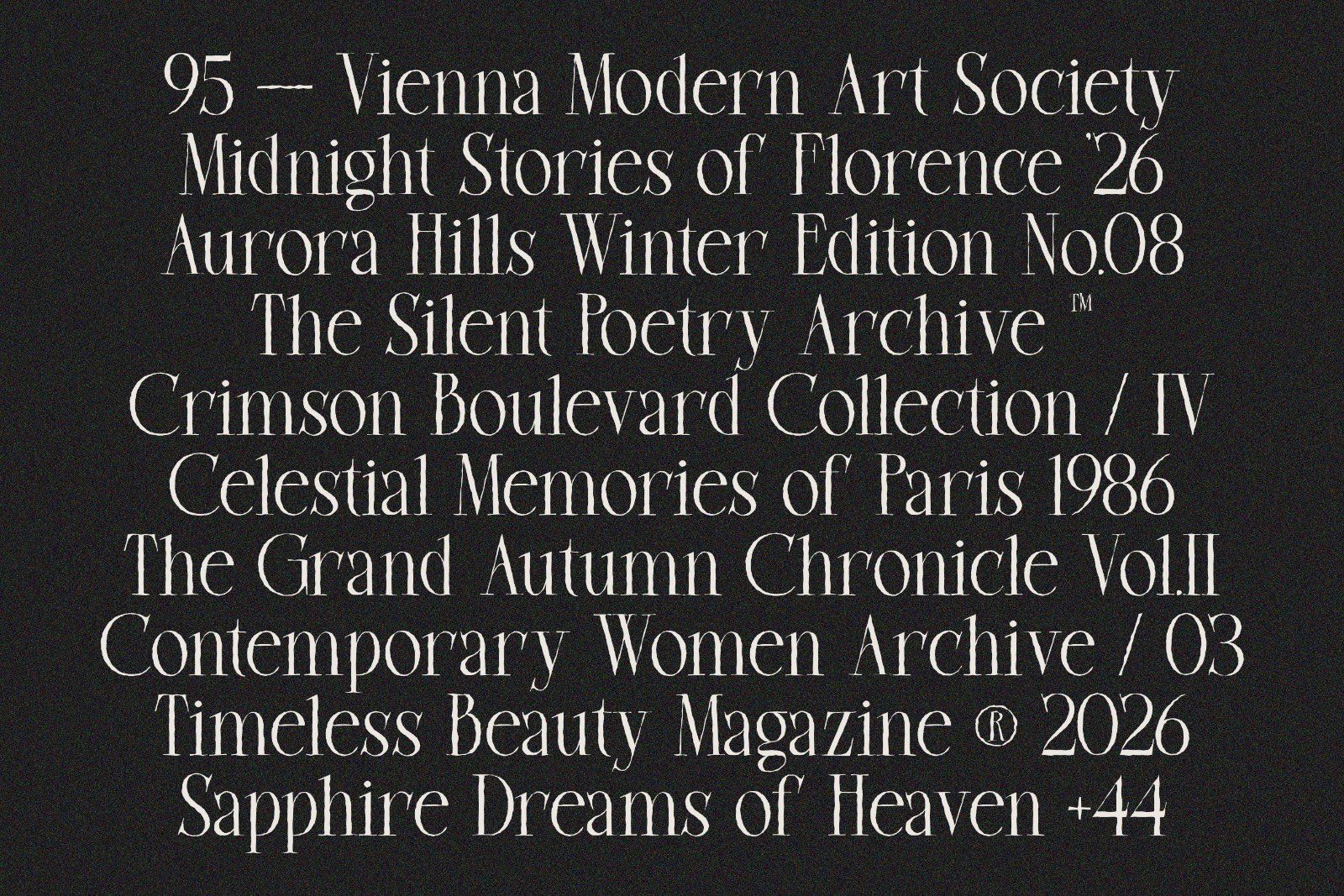 Magora | Modern Distressed Serif
