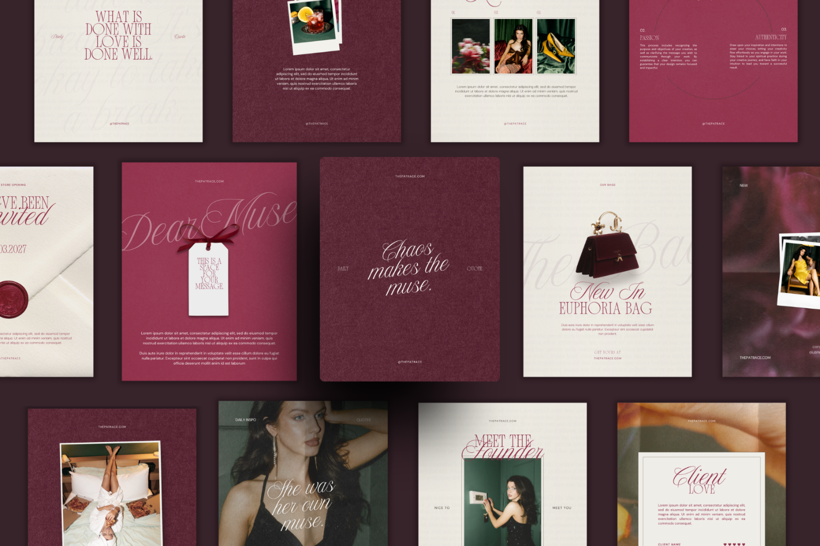 DEAR MUSE Canva Instagram Templates — image 8