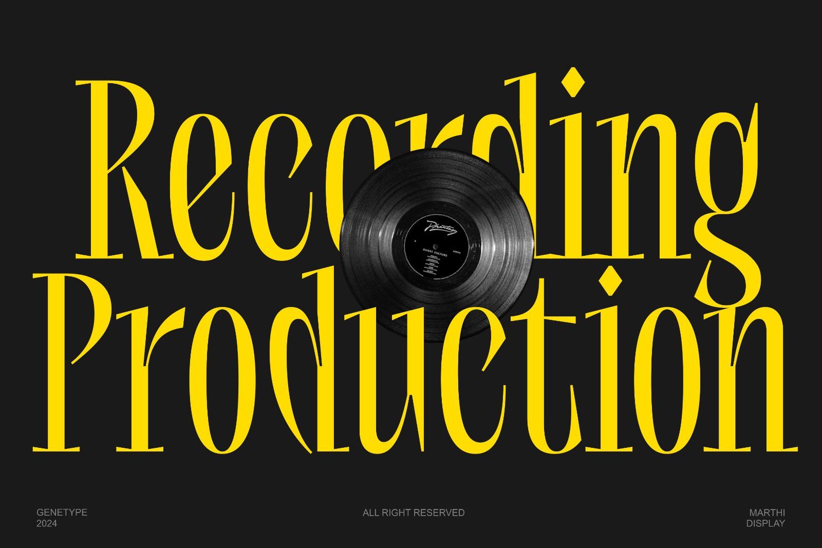 Marthi Display Serif Font