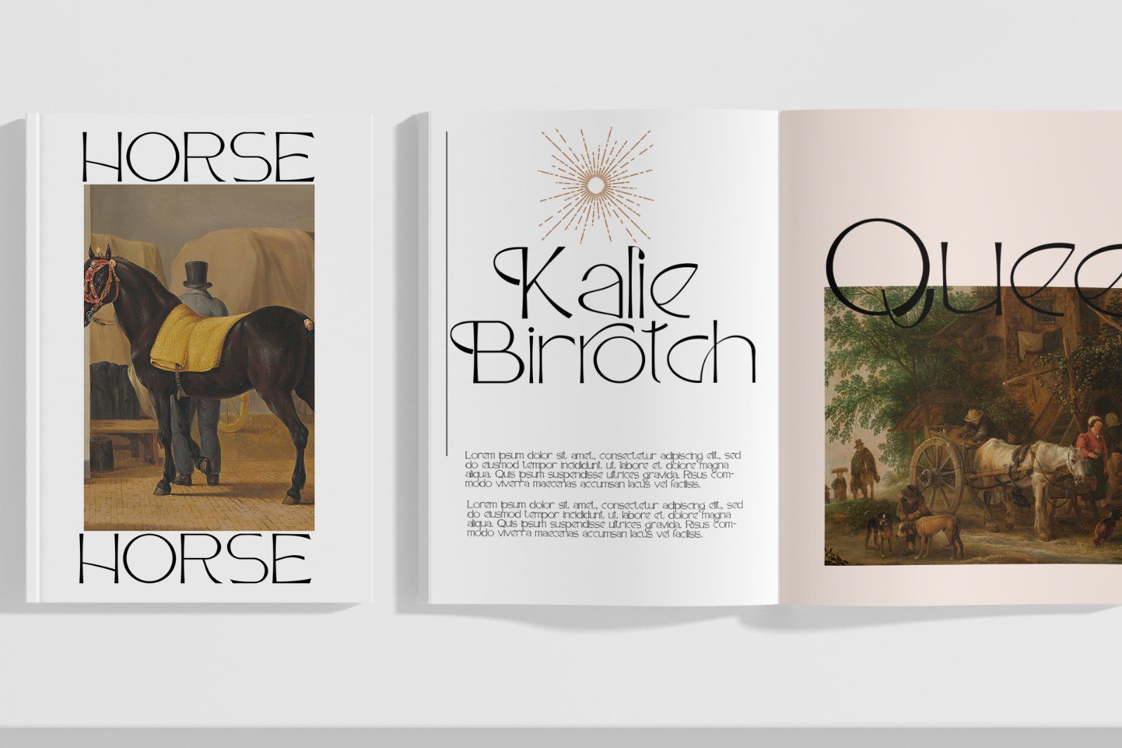 Algeron | Aesthetic Font