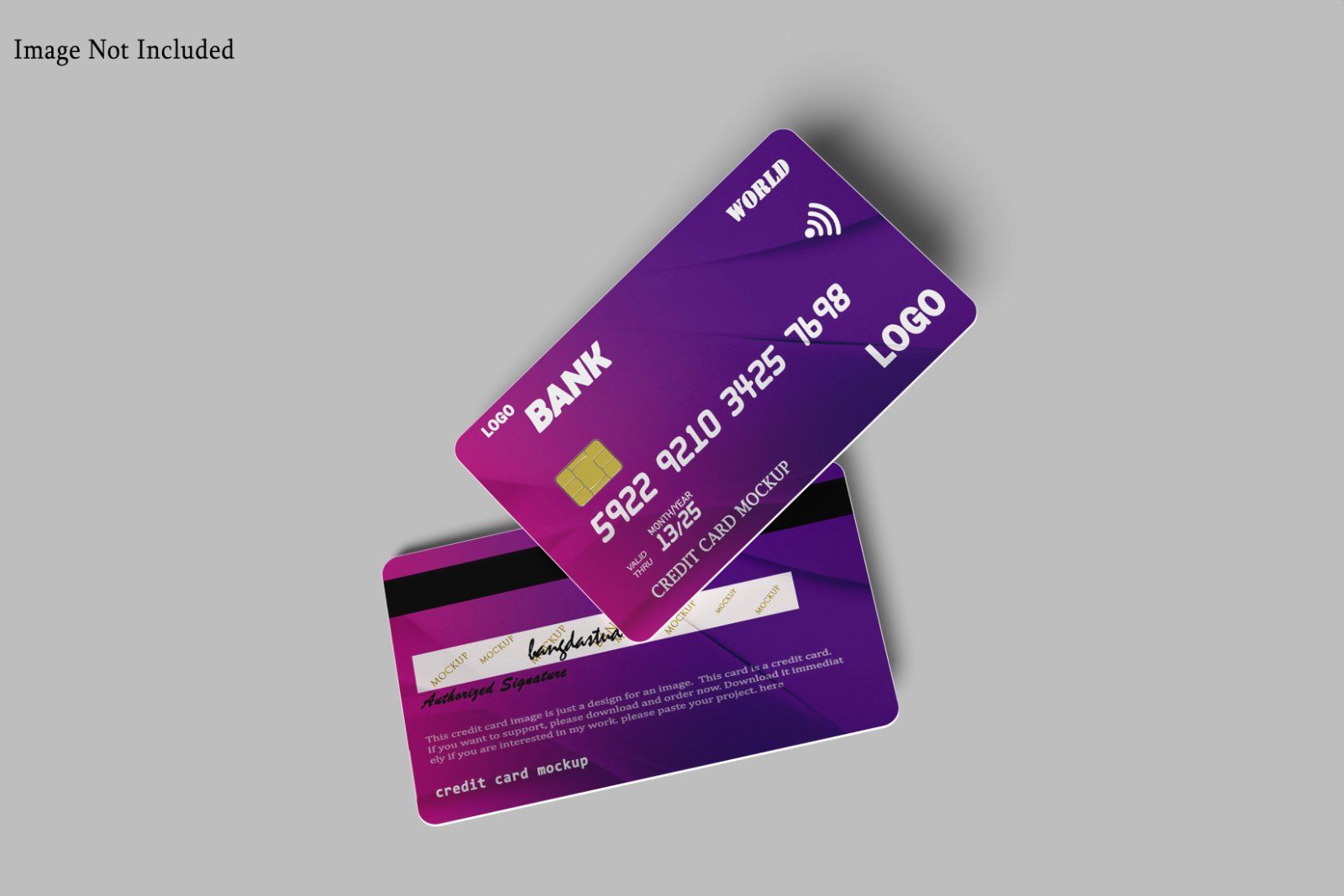 Credit Card Mockup — image 8
