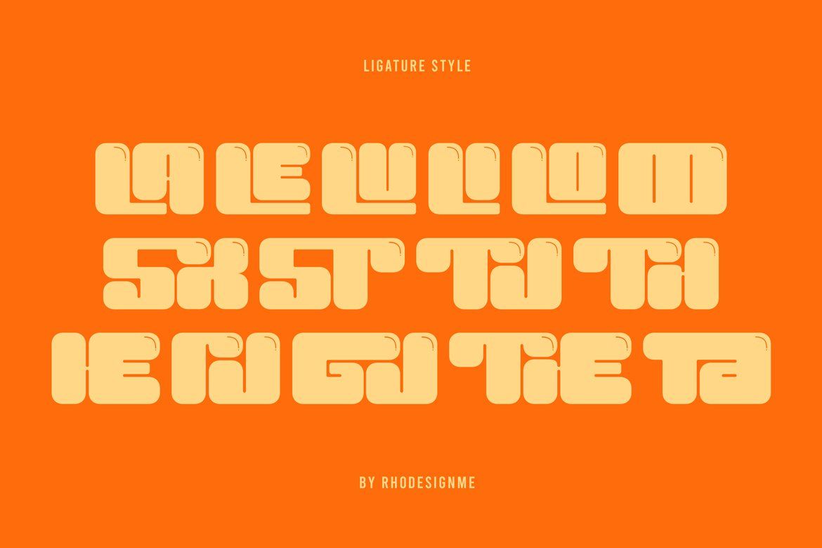 Bold Display Font – Soclen — image 8