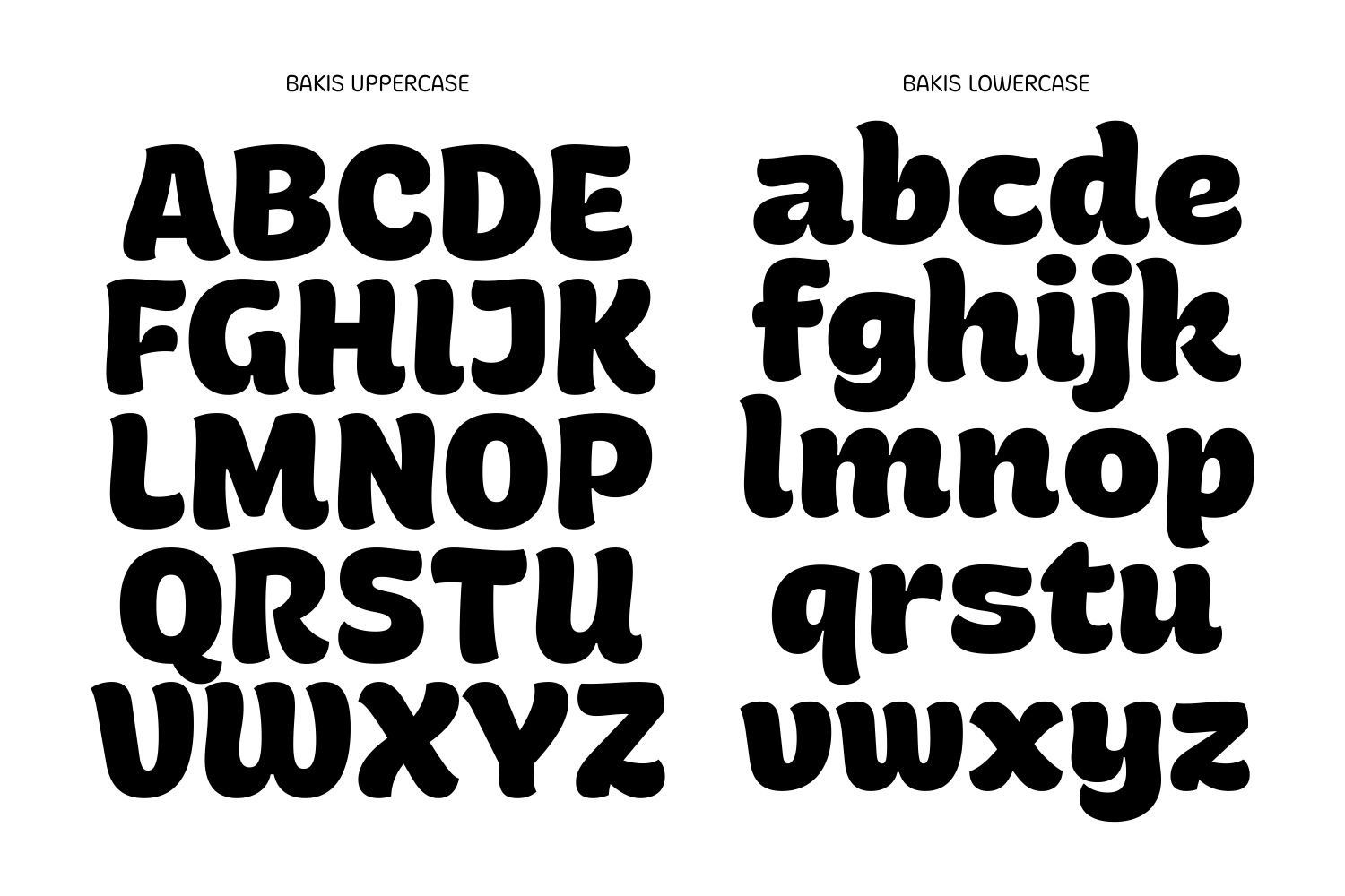 Bakis Display Font — image 8