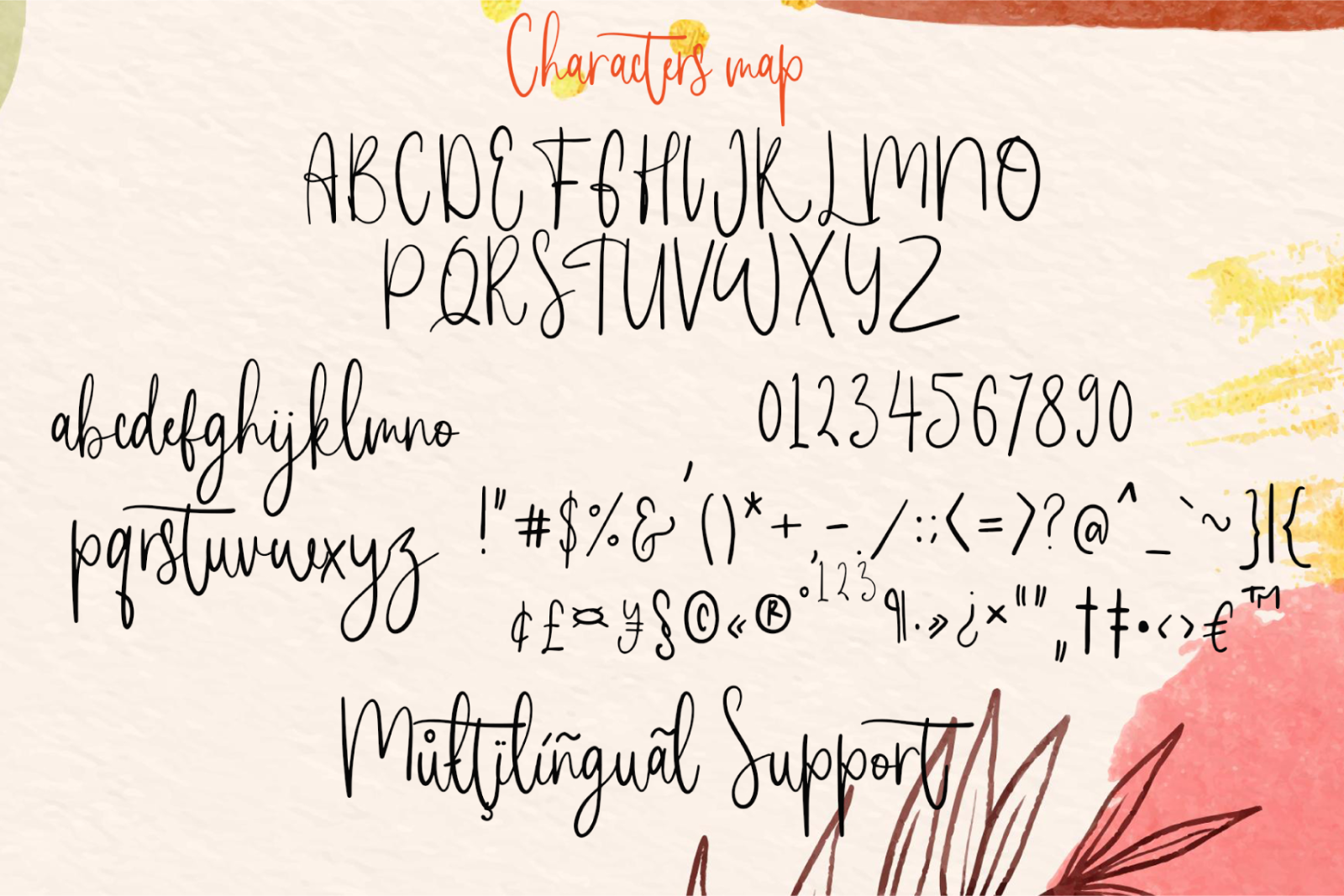 South Rose | Handwritten Font