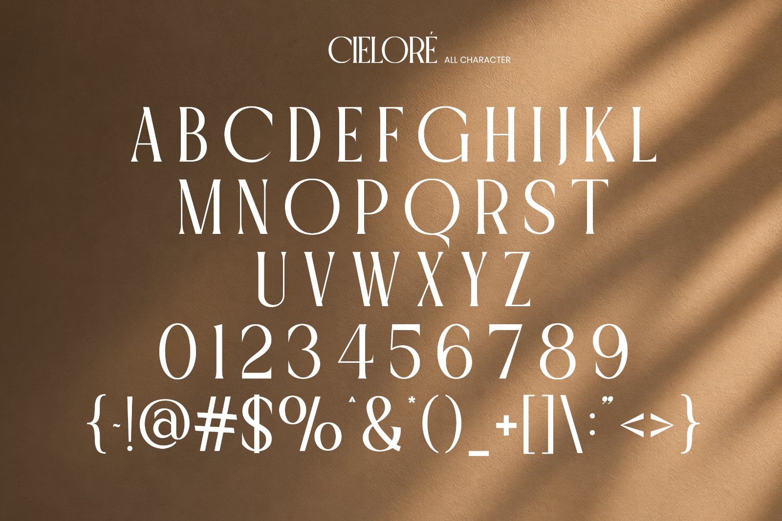 CIELORÉ | Modern Editorial Serif